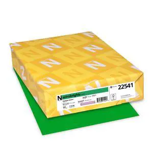 Wausau Astrobrights Color Paper, 8.5 x 11, 24 lb/89 GSM, Gamma Green, 500 Sheets (22541) Wausau Astrobrights Color Paper, 8.5 x 11, 24 lb/89 GSM, Gamma Green, 500 Sheets (22541)
