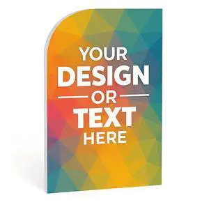 Custom Foam Boards - 3/16" Thick Personalized Poster Boards for Designs, Text, Logos & Images - Photo Mounting, Presentations, Event Signs, Store Ads - Half Arch Custom Foam Boards - 3/16" Thick Personalized Poster Boards for Designs, Text, Logos & Images - Photo Mounting, Presentations, Event Signs, Store Ads - Half Arch