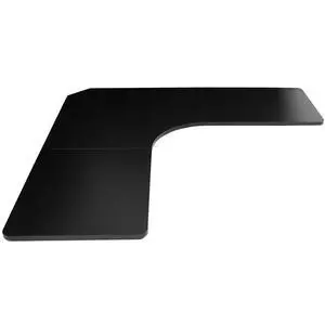 Universal 71 x 71 inch Curved Corner Table Top for L-Shape Sit to Stand Height Adjustable Home and Office 3-Leg Desk Frames, Black Desktop, DESK-TOP2CB Universal 71 x 71 inch Curved Corner Table Top for L-Shape Sit to Stand Height Adjustable Home and Office 3-Leg Desk Frames, Black Desktop, DESK-TOP2CB
