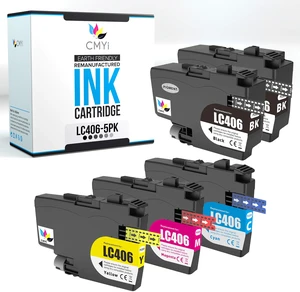 LC406 Replacement Combo Pack Ink Cartridges for Brother MFC-J4335DW J4340DW J4345DW J4535DW J4540DW J5855DW J5955DW J6555DW J6955DW Printer (2 Black, 1 Cyan, 1 Magenta, 1 Yellow) LC406 Replacement Combo Pack Ink Cartridges for Brother MFC-J4335DW J4340DW J4345DW J4535DW J4540DW J5855DW J5955DW J6555DW J6955DW Printer (2 Black, 1 Cyan, 1 Magenta, 1 Yellow)