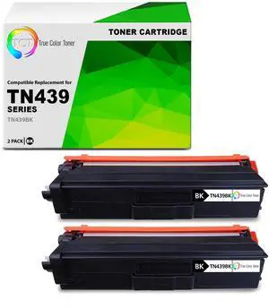 TN439 Compatible Black Toner Cartridge for Brother TN439BK 2PK | For Brother HL-L8360CDW, L8360CDWT, MFC-L8900CDW, L9570CDW Printers, Black 2-Pack, Page Yield: 9,000 Each, Ultra High Yield TN439 Compatible Black Toner Cartridge for Brother TN439BK 2PK | For Brother HL-L8360CDW, L8360CDWT, MFC-L8900CDW, L9570CDW Printers, Black 2-Pack, Page Yield: 9,000 Each, Ultra High Yield
