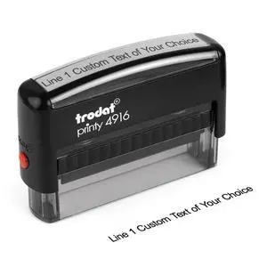 Custom Line Stamps | Custom Text Office Stamp | Short or Long | 20 Font Choices | Multiple Color Options | Up to 8 Lines of Text | Perfect for Personal or Professional Use (1-Line, Long) Custom Line Stamps | Custom Text Office Stamp | Short or Long | 20 Font Choices | Multiple Color Options | Up to 8 Lines of Text | Perfect for Personal or Professional Use (1-Line, Long)
