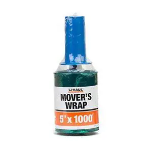 Mover's Stretch Plastic Wrap - Bind, Bundle, Fasten, Protect, and Wrap Furniture and Home Goods - 5" x 1000'- 1 Roll Mover's Stretch Plastic Wrap - Bind, Bundle, Fasten, Protect, and Wrap Furniture and Home Goods - 5" x 1000'- 1 Roll