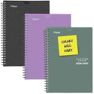 ® Customizable Academic 2026-2027 Weekly Monthly Student Planner Plus Study App, Color May Vary, Small, 5 1/2" x 8 1/2" ® Customizable Academic 2026-2027 Weekly Monthly Student Planner Plus Study App, Color May Vary, Small, 5 1/2" x 8 1/2"