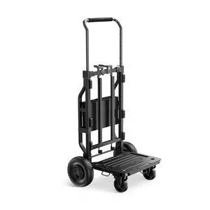 Foldable Trolley, 330lbs Heavy-Duty Transport, 5" Swivel & 10" Pneumatic Wheels, Compact Foldable Design for Apex 300 & B300K, Off-Grid Power Station Mobility Solution Foldable Trolley, 330lbs Heavy-Duty Transport, 5" Swivel & 10" Pneumatic Wheels, Compact Foldable Design for Apex 300 & B300K, Off-Grid Power Station Mobility Solution
