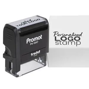 Custom Logo Stamp - Personalized Your Business Text or Logo (Medium) | Professional Brand Impressions, Crisp & Consistent Impressions, Fast One-Hand Operation, Built-In Self-Inking Mechanism Custom Logo Stamp - Personalized Your Business Text or Logo (Medium) | Professional Brand Impressions, Crisp & Consistent Impressions, Fast One-Hand Operation, Built-In Self-Inking Mechanism