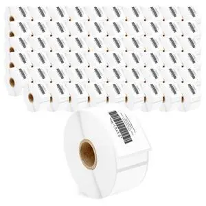 Compatible with Zebra, 1" Core, 1.5" x 3.5" | Multipurpose Labels Compatible With Zebra and Rollo Printers, 60 Rolls / 500 Labels per Roll Compatible with Zebra, 1" Core, 1.5" x 3.5" | Multipurpose Labels Compatible With Zebra and Rollo Printers, 60 Rolls / 500 Labels per Roll