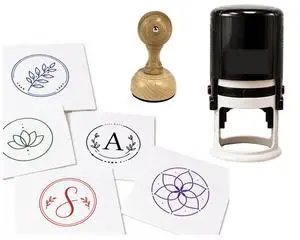 Custom Logo Stamp Personalized, Self-Inking Logo Stamp, Wood Handle Business Stamp or Embosser, Upload Your Logo, Custom Rubber Stamp for Packaging, Bags, Cards, Envelopes and Small Business Branding Custom Logo Stamp Personalized, Self-Inking Logo Stamp, Wood Handle Business Stamp or Embosser, Upload Your Logo, Custom Rubber Stamp for Packaging, Bags, Cards, Envelopes and Small Business Branding