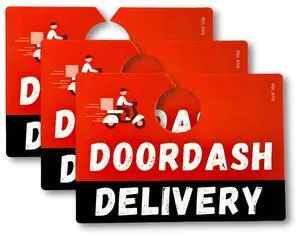 Delivery Driver Car Sign (3, Red) Delivery Driver Car Sign (3, Red)
