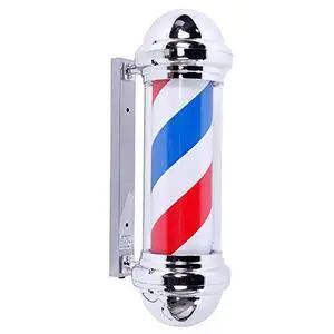 30" Barber Pole LED Light,Classic Style Hair Salon Barber Shop Open Sign,Rotating Red White Blue LED Strips,IP44 Waterproof Save Energy 30" Barber Pole LED Light,Classic Style Hair Salon Barber Shop Open Sign,Rotating Red White Blue LED Strips,IP44 Waterproof Save Energy