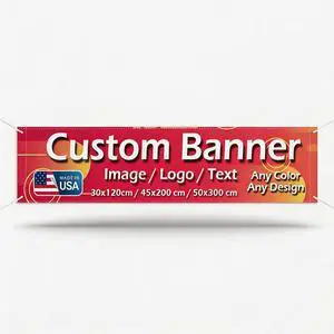 Custom Banner Personalized Backdrop Sign for Business Event Birthday Party Outdoor Indoor, Customize Flag Poster with Logo Photo Text, Rustproof Grommets (Style 2) Custom Banner Personalized Backdrop Sign for Business Event Birthday Party Outdoor Indoor, Customize Flag Poster with Logo Photo Text, Rustproof Grommets (Style 2)