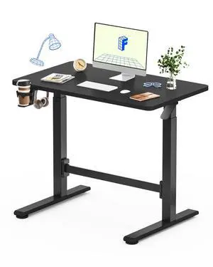 H7 Plus Mobile Standing Desk, Pneumatic Adjustable,One-Piece 40" | Cordless standing desk with stable dual-column design.Stand up desk for small spaces and home office Height 27.6"45",Black H7 Plus Mobile Standing Desk, Pneumatic Adjustable,One-Piece 40" | Cordless standing desk with stable dual-column design.Stand up desk for small spaces and home office Height 27.6"45",Black