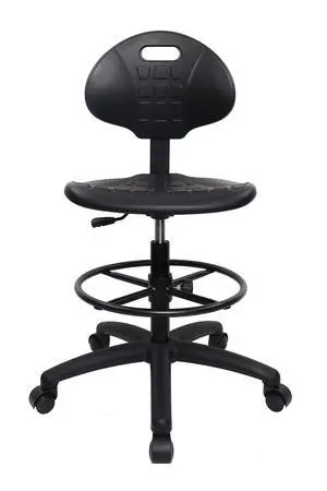 ® Deluxe Drafting Lab Stool Chair, 18'' Adjustable Footring, 10'' Adjustable Height, 450 lbs seat Capacity, Heavy Duty, Shipped Within 24 Hours(Self-Braking Caster) ® Deluxe Drafting Lab Stool Chair, 18'' Adjustable Footring, 10'' Adjustable Height, 450 lbs seat Capacity, Heavy Duty, Shipped Within 24 Hours(Self-Braking Caster)