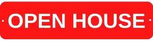 Real Estate Signs Riders Durable Aluminum Metal Signs With Different Messages For Real Estate 6x24 (Open House) Real Estate Signs Riders Durable Aluminum Metal Signs With Different Messages For Real Estate 6x24 (Open House)
