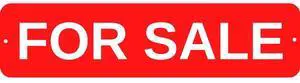 Real Estate Signs Riders Durable Aluminum Metal Signs With Different Messages For Real Estate 6x24 (For Sale) Real Estate Signs Riders Durable Aluminum Metal Signs With Different Messages For Real Estate 6x24 (For Sale)