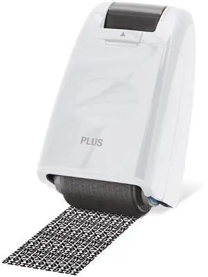 Guard Your ID Roller Stamp, White Guard Your ID Roller Stamp, White