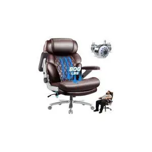 800LBS Big and Tall Office Chair for Heavy People, Heavy Duty Executive Chair with High Back, Extra Wide Seat and Adjustable Lumbar, Large Computer Desk Chair Comfortable for Home Office 800LBS Big and Tall Office Chair for Heavy People, Heavy Duty Executive Chair with High Back, Extra Wide Seat and Adjustable Lumbar, Large Computer Desk Chair Comfortable for Home Office