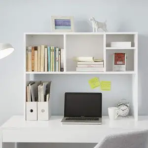 The College Cube - Desk Bookshelf - White Color The College Cube - Desk Bookshelf - White Color