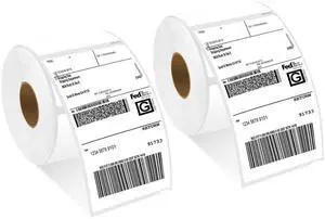 Compatible with DYMO 30256 Thermal Direct Shipping Label Printer Paper 300 Labels/roll 2-5/16" x 4" White Standard Shipping Labels for 300 310 320 450 400 Duo 450 Twin Turbo Label Printers Compatible with DYMO 30256 Thermal Direct Shipping Label Printer Paper 300 Labels/roll 2-5/16" x 4" White Standard Shipping Labels for 300 310 320 450 400 Duo 450 Twin Turbo Label Printers