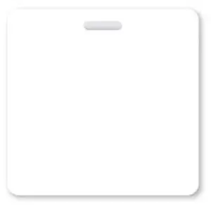 5 Pack - Blank White Badge Buddy - Heavy Duty Horizontal Badge Buddies to Customize Spill & Tear Proof Cards - 2 Sided USA Printed Quick Role Identifier ID Tag Backer by (White) 5 Pack - Blank White Badge Buddy - Heavy Duty Horizontal Badge Buddies to Customize Spill & Tear Proof Cards - 2 Sided USA Printed Quick Role Identifier ID Tag Backer by (White)