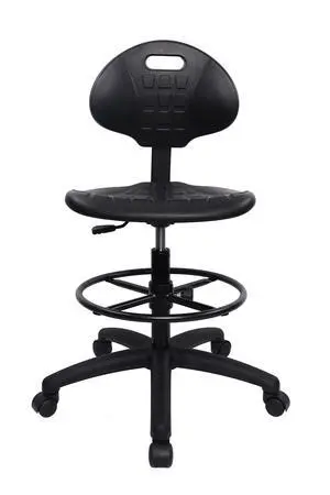 ® Deluxe Drafting Lab Stool Chair, 18'' Adjustable Footring, 10'' Adjustable Height, 450 lbs seat Capacity, Heavy Duty, Shipped Within 24 Hours (Standard Caster) ® Deluxe Drafting Lab Stool Chair, 18'' Adjustable Footring, 10'' Adjustable Height, 450 lbs seat Capacity, Heavy Duty, Shipped Within 24 Hours (Standard Caster)
