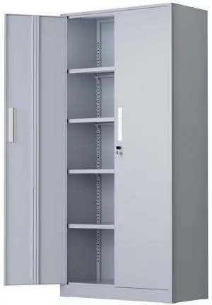 72" Metal Office Storage Locking Cabinet, Lockable Garage Storage Cabinets, High Office Storage Cabinet with Adjustable Shelves for Garage(Cement Grey) 72" Metal Office Storage Locking Cabinet, Lockable Garage Storage Cabinets, High Office Storage Cabinet with Adjustable Shelves for Garage(Cement Grey)