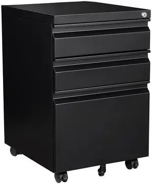 3 Drawer Mobile File Cabinet with Lock Rolling Mobile File Cabinet Locking Office Mobile Cabinet with Wheels Under Desk Office Drawers Metal Filing Cabinet Fully Assembled 3 Drawer Mobile File Cabinet with Lock Rolling Mobile File Cabinet Locking Office Mobile Cabinet with Wheels Under Desk Office Drawers Metal Filing Cabinet Fully Assembled