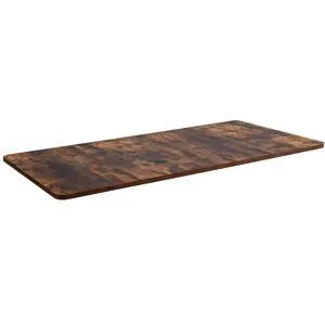 Universal 60 x 30 inch Table Top for Standard and Sit to Stand Height Adjustable Home and Office Desk Frames, Rustic Vintage Brown Desktop, DESK-TOP60-30N Universal 60 x 30 inch Table Top for Standard and Sit to Stand Height Adjustable Home and Office Desk Frames, Rustic Vintage Brown Desktop, DESK-TOP60-30N