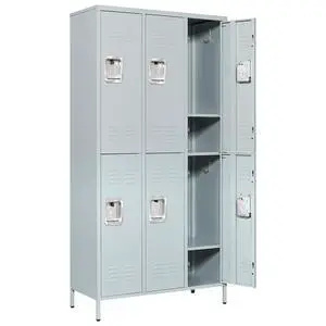 Metal Lockers for Employees Steel Locker Large School Locker Metal Wall Locker Office Employee Lock Box Steel Storage Cabinet Storage Locker Cabinet for Home Gym Office School Garage Metal Lockers for Employees Steel Locker Large School Locker Metal Wall Locker Office Employee Lock Box Steel Storage Cabinet Storage Locker Cabinet for Home Gym Office School Garage