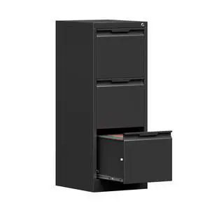 3-Drawer Metal File Cabinet with Lock,Steel Printer Stand with Storage for Home Office,Vertical Filing Cabinet for Legal/Letter/A4 Files,Assembly Required 3-Drawer Metal File Cabinet with Lock,Steel Printer Stand with Storage for Home Office,Vertical Filing Cabinet for Legal/Letter/A4 Files,Assembly Required
