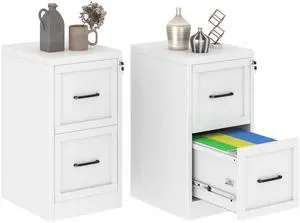 Metal Vertical File Cabinet with Lock, Locked Under Desk Cabinet | 2 Drawer Filing Cabinet for Home Office, Metal Filing Cabinet, White Lockable Storage Cabinet, Fits Letter/Legal/A4 Size Metal Vertical File Cabinet with Lock, Locked Under Desk Cabinet | 2 Drawer Filing Cabinet for Home Office, Metal Filing Cabinet, White Lockable Storage Cabinet, Fits Letter/Legal/A4 Size