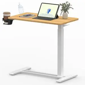 28" Mobile Standing Desk Pneumatic Lift Computer Workstations | Computer workstation desk with hidden wheels,Laptop Rolling Cart for home office and small spaces.27.6"W x 15.7"D,Maple 28" Mobile Standing Desk Pneumatic Lift Computer Workstations | Computer workstation desk with hidden wheels,Laptop Rolling Cart for home office and small spaces.27.6"W x 15.7"D,Maple