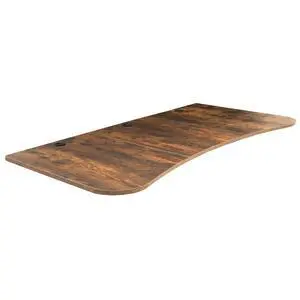 Rustic Vintage Brown 63 x 32 inch Table Top, DESK-TOP1N | 3 Section Desktop, For Height Adjustable Sit Stand Desk Frame, Home Office, Universal Rustic Vintage Brown 63 x 32 inch Table Top, DESK-TOP1N | 3 Section Desktop, For Height Adjustable Sit Stand Desk Frame, Home Office, Universal