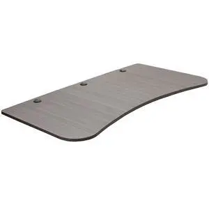 Dark Gray 63 x 32 inch Table Top, DESK-TOP1G | 3 Section Desktop, For Height Adjustable Sit Stand Desk Frame, Home Office, Universal Dark Gray 63 x 32 inch Table Top, DESK-TOP1G | 3 Section Desktop, For Height Adjustable Sit Stand Desk Frame, Home Office, Universal