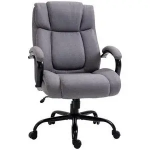 Big and Tall Executive Office Chair 485lbs Tilt Light Gray | Wide Seat, High Back Computer Desk Chair, Adjustable Height Big and Tall Executive Office Chair 485lbs Tilt Light Gray | Wide Seat, High Back Computer Desk Chair, Adjustable Height