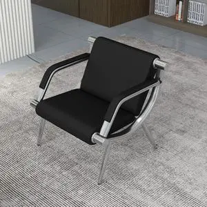 1-seat Waiting Room Chairs - Office Reception Chairs Guest & Reception Chairs for Salon Barber Bench Airport Bank Hall Visitor Guest Black PU Leather 1-seat Waiting Room Chairs - Office Reception Chairs Guest & Reception Chairs for Salon Barber Bench Airport Bank Hall Visitor Guest Black PU Leather