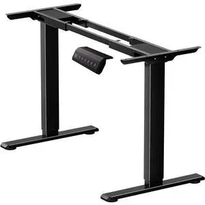 Dual Motor Electric Standing Desk Frame, Height Adjustable Table Legs for Max 44 x 70.8 Desktop with 330lbs Capacity, Ergonomic Sit Stand Up Desk Base for Home Office, Black Frame Only Dual Motor Electric Standing Desk Frame, Height Adjustable Table Legs for Max 44 x 70.8 Desktop with 330lbs Capacity, Ergonomic Sit Stand Up Desk Base for Home Office, Black Frame Only