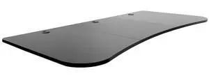 Black 63 x 32 inch Table Top, DESK-TOP1B | 3 Section Desktop, For Height Adjustable Sit Stand Desk Frame, Home Office, Universal Black 63 x 32 inch Table Top, DESK-TOP1B | 3 Section Desktop, For Height Adjustable Sit Stand Desk Frame, Home Office, Universal