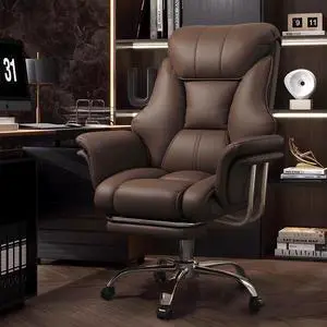 Big and Tall Office Chair Wide Seat Ergonomic Leather Executive Desk Chair with Leg Rest, Heavy-Duty 550 lbs Adjustable Height Computer Gaming Chairs Big and Tall Office Chair Wide Seat Ergonomic Leather Executive Desk Chair with Leg Rest, Heavy-Duty 550 lbs Adjustable Height Computer Gaming Chairs