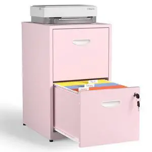 2 Drawer File Cabinet with Lock, Metal Filing Cabinet for Office | Small File Cabinets for Home Office, Under Desk Vertical File Cabinet Fit Hanging Files, Letter & A4 Documents 2 Drawer File Cabinet with Lock, Metal Filing Cabinet for Office | Small File Cabinets for Home Office, Under Desk Vertical File Cabinet Fit Hanging Files, Letter & A4 Documents