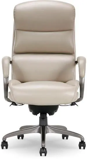La-Z-Boy Aberdeen Bonded Leather Executive Chair, Beige La-Z-Boy Aberdeen Bonded Leather Executive Chair, Beige