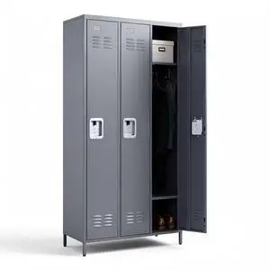 72" Height Metal Lockers for Employees with 3 Door,Heavy Duty | Steel Storage Locker with Card Slot for Home Office School Gym Garage,Locker with Lock for Sports,Employees,Assembly Required 72" Height Metal Lockers for Employees with 3 Door,Heavy Duty | Steel Storage Locker with Card Slot for Home Office School Gym Garage,Locker with Lock for Sports,Employees,Assembly Required