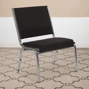 950 lb. Rated Black Fabric Bariatric Medical Reception Chair 950 lb. Rated Black Fabric Bariatric Medical Reception Chair
