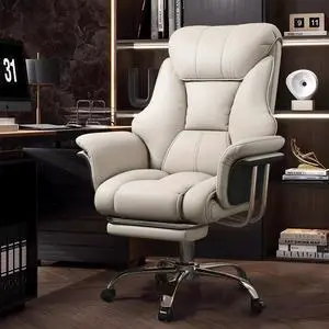 Big and Tall Office Chair Wide Seat Ergonomic Leather Executive Desk Chair with Leg Rest, Heavy-Duty 550 lbs Adjustable Height Computer Gaming Chairs Big and Tall Office Chair Wide Seat Ergonomic Leather Executive Desk Chair with Leg Rest, Heavy-Duty 550 lbs Adjustable Height Computer Gaming Chairs