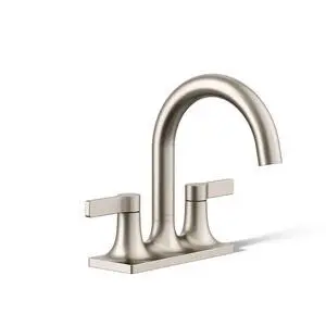 K-28124-4-BN Venza® Centerset Bathroom Sink Faucet, 3-Hole, 1.2 GPM, Easy Installation, Corrosion Resistant, Vibrant Brushed Nickel K-28124-4-BN Venza® Centerset Bathroom Sink Faucet, 3-Hole, 1.2 GPM, Easy Installation, Corrosion Resistant, Vibrant Brushed Nickel