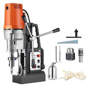 1680W MD50 Magnetic Drill 300 RPM Spindle Speed Electric Magnetic Drilling System with 2 Inch Boring Diameter and 2900 LBS Magnet Force 1680W MD50 Magnetic Drill 300 RPM Spindle Speed Electric Magnetic Drilling System with 2 Inch Boring Diameter and 2900 LBS Magnet Force