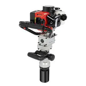 32.6CC 2 Stroke Gas Powered T-Post Driver, 900W Gas Powered Pile Driver Fence Post Driver Portable Petrol Piledriver Single Cylinder Air Cooling 8500r/min 32.6CC 2 Stroke Gas Powered T-Post Driver, 900W Gas Powered Pile Driver Fence Post Driver Portable Petrol Piledriver Single Cylinder Air Cooling 8500r/min