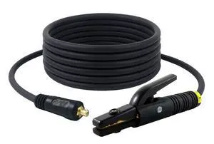 150 Amp Welding Electrode Holder Lead Assembly - Dinse 10-25 Connector - #4 AWG 100% Copper Cable (100 FEET) 150 Amp Welding Electrode Holder Lead Assembly - Dinse 10-25 Connector - #4 AWG 100% Copper Cable (100 FEET)