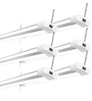 40w LED 4800 Lumen Double Tubes Utility Shop Light 5000K Daylight UL 100w Equivalent Pull on/Off. Surface/Suspension Mount, Garage, Warehouse, Workshop Linkable to 10 (12 Pack) 40w LED 4800 Lumen Double Tubes Utility Shop Light 5000K Daylight UL 100w Equivalent Pull on/Off. Surface/Suspension Mount, Garage, Warehouse, Workshop Linkable to 10 (12 Pack)