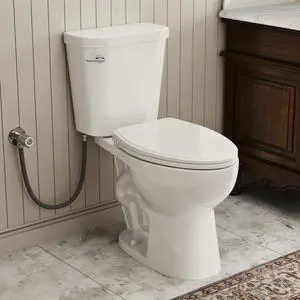 17.9 Inch ADA Two-Piece Toilet for Bathroom, Elongated Bowl & Comfort Height Toilet, Powerful Siphon Jet Flush 1.28 GPF, Tall Toilet With Convenience, Standard 12" Rough-In & S-Trap 17.9 Inch ADA Two-Piece Toilet for Bathroom, Elongated Bowl & Comfort Height Toilet, Powerful Siphon Jet Flush 1.28 GPF, Tall Toilet With Convenience, Standard 12" Rough-In & S-Trap